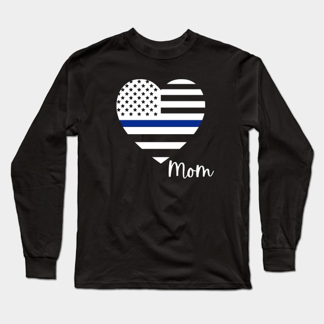 Police Mom Long Sleeve T-Shirt by Hello Sunshine